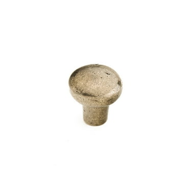 Schaub And Company 771 Mountain 1-1/4" Rustic Aged Round Solid Bronze Cabinet Knob -