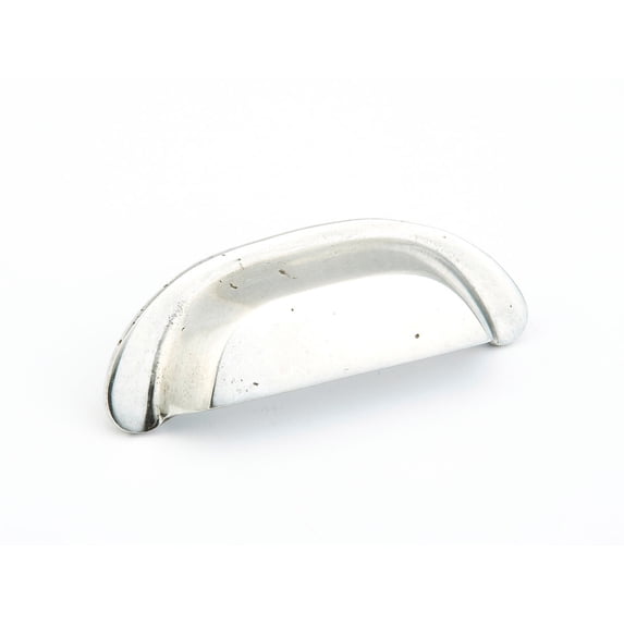 Schaub And Company 775-N Artifex 3-1/2" Rustic Lodge Cup Style Handle Britannium Pewter