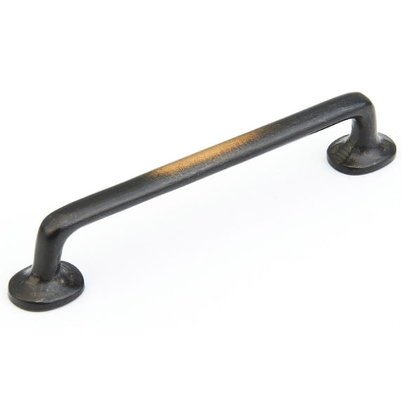 Schaub And Company 778-AZ Artifex 6" Center To Center Rustic Handle Britannium Pewter