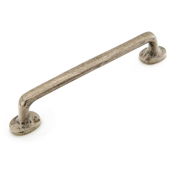 Schaub And Company 778-IN Artifex 6" Center To Center Rustic Handle Britannium Pewter