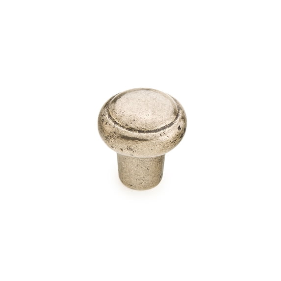 Schaub And Company 781-IN Mountain 1-3/8" Rustic Lodge Cabin Ridged Mushroom Solid Bronze