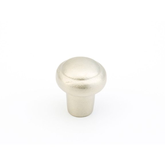 Schaub And Company 781-AS Mountain 1-3/8" Rustic Lodge Cabin Ridged Mushroom Solid Bronze