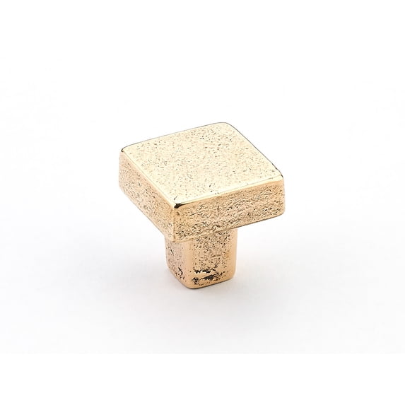 Schaub And Company 789-NB Vinci 1-1/4" Luxury Modern Rustic Block Square Cast Bronze