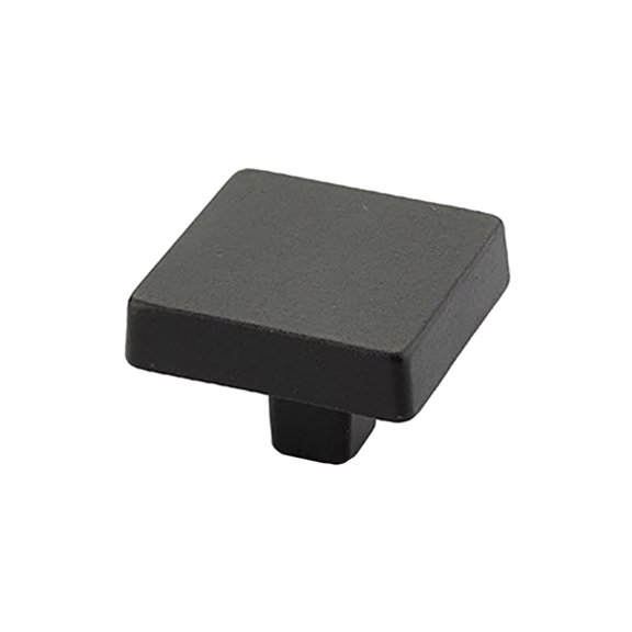 Schaub And Company 815 Vinci 1-3/4" Luxury Modern Rustic Flat Square Solid Bronze Cabinet