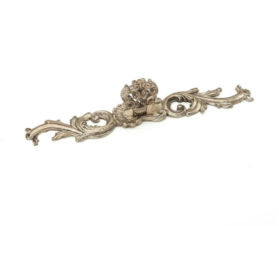 Schaub And Company 817 French Court 7-3/8" Old World Victorian French Solid Brass Cabinet