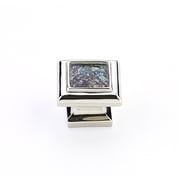 Schaub And Company 818-IM-PN Symphony Solid Brass 1-3/8 Luxury Designer Square Cabinet