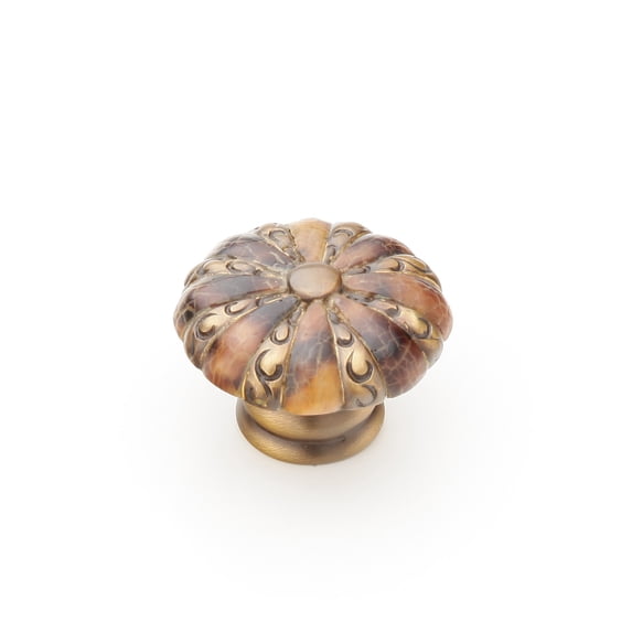 Schaub And Company 853-PEN-ED Symphony 1-3/8" Designer Luxury Round Decorative Flower