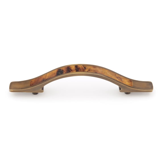 Schaub And Company 858-PEN-ED Symphony 4" Center To Center Designer Solid Brass Arch Bow