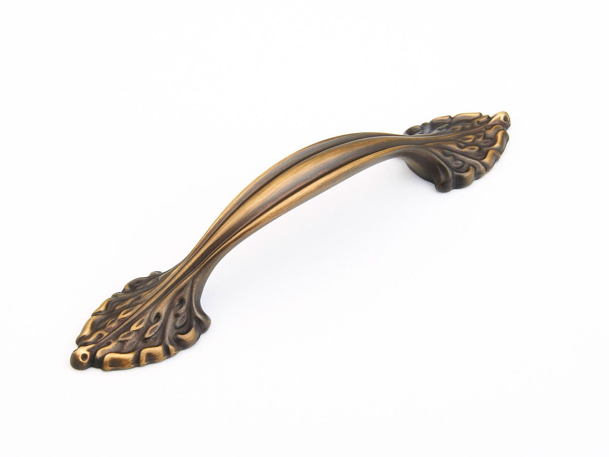 Schaub And Company 871-RB Corinthian 3-3/4" Center To Center Traditional Antique Handle