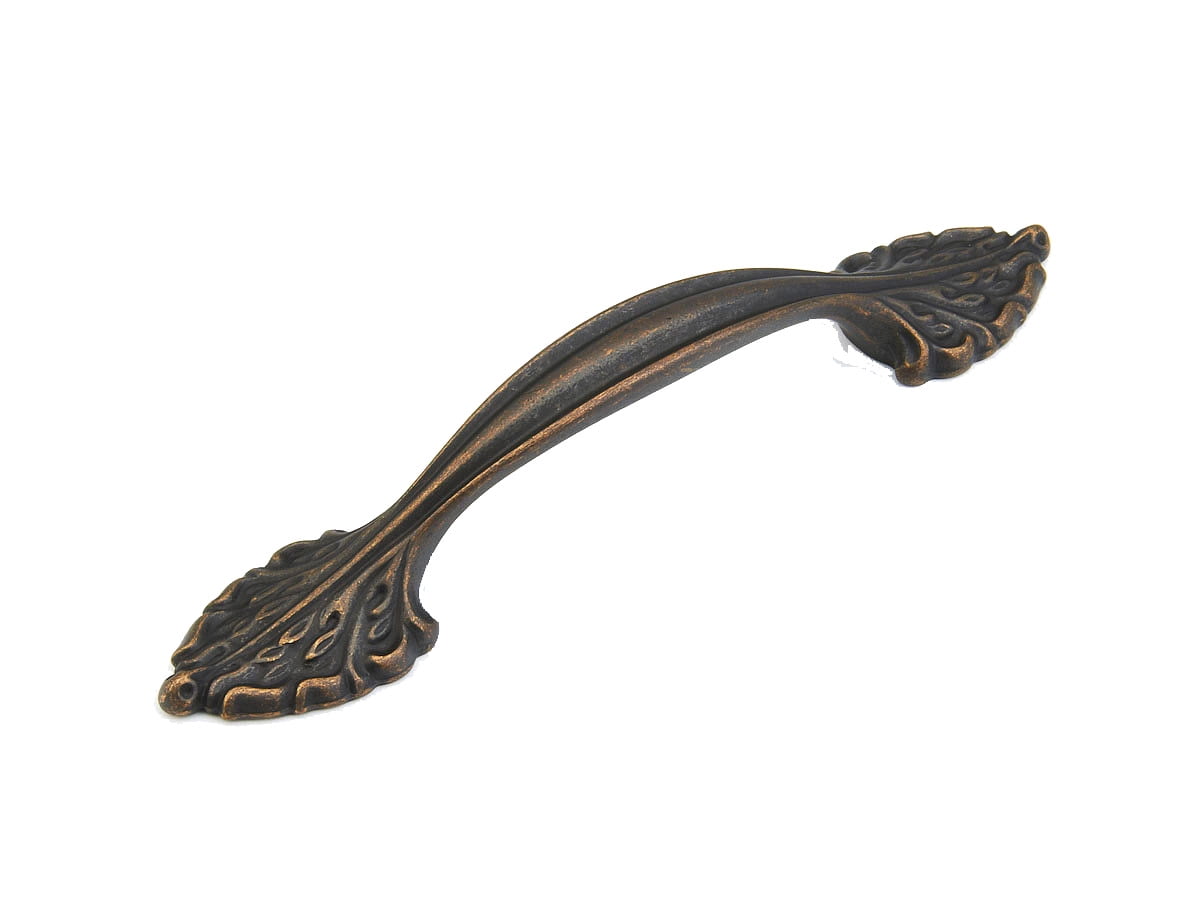 Schaub And Company 871-ABZ Corinthian 3-3/4" Center To Center Traditional Antique Handle
