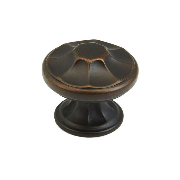 Schaub And Company 876-ABZ Empire 1-3/8" Decorative Round Fluted Cabinet Knob / Drawer