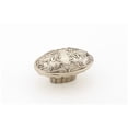 thumbnail image 1 of Schaub And Company 993-WB Cantata 1-1/4" Solid Brass Oval Ornate Venetian Cabinet Knob, 1 of 2