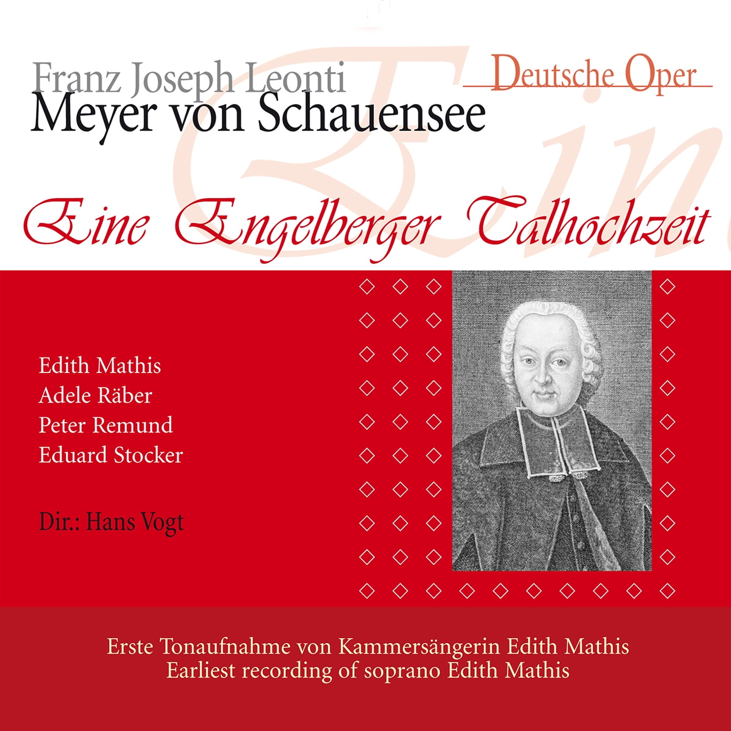 Schauensee / Mathis / Remund - Eine Engelberger Talhochzeit - Music & Performance - CD