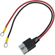 Schauer Battery-to-Charger Adapter   Ring Terminals to SB50 3/8  for Schauer JAC2024H, JAC2036H & JAC1548H Chargers 15 40 Amp for Golf Carts & Industrial Equipment