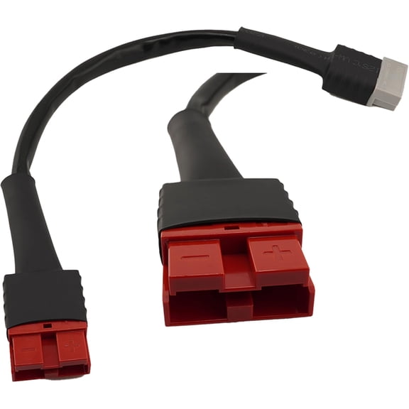 Schauer Battery-to-Charger Adapter SB50 Red Plug to SB50 for Schauer JAC2024H, JAC2036H & JAC1548H Chargers (1540 Amp) for Golf Carts & Industrial Equipment