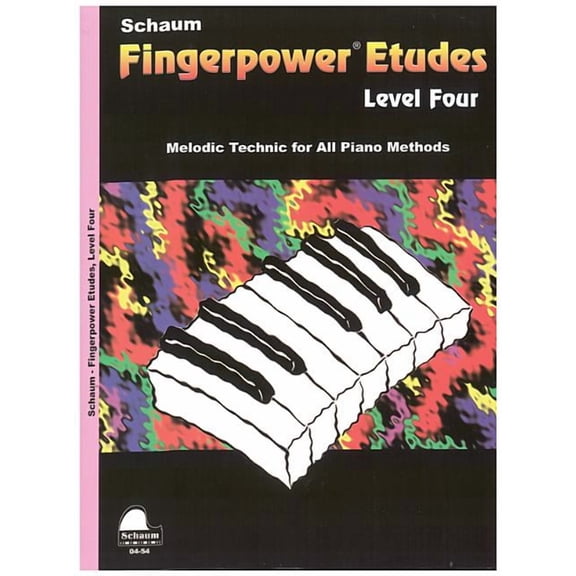 Schaum Publications Fingerpower(r) Fingerpower - Etudes Level 4, (Paperback)