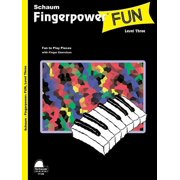 Schaum Publications Fingerpowerr Fingerpower Fun Level 3, Early Intermediate Level Wesley Schaum Piano Sheet Music with Finger Exercises, Duet Accompani, Paperback