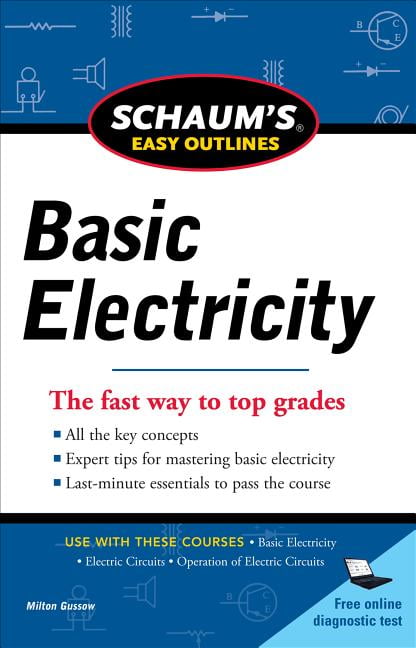 Schaum's Easy Outlines Basic Electricity, (Paperback)