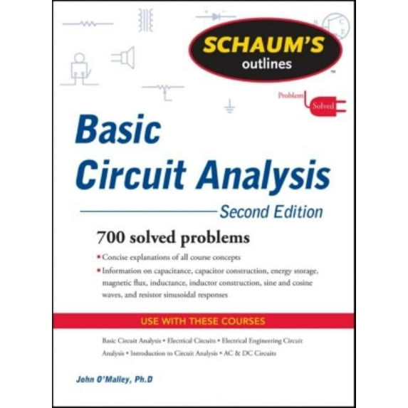 Schaum's Outline of Basic Circuit Analysis, (Paperback)