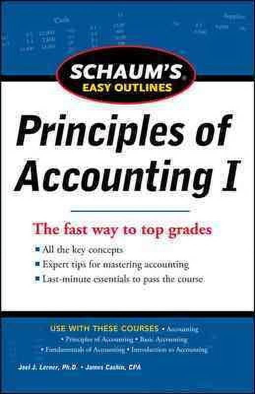 Schaum's Easy Outline of Bookkeeping and Accounting