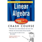Schaums Easy Outlines Schaums Easy Outline of Linear Algebra, Paperback