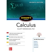 Schaums Outline of Calculus, Seventh Edition, Paperback