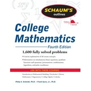 Schaum's Outline of College Mathematics, Fourth Edition (Paperback)