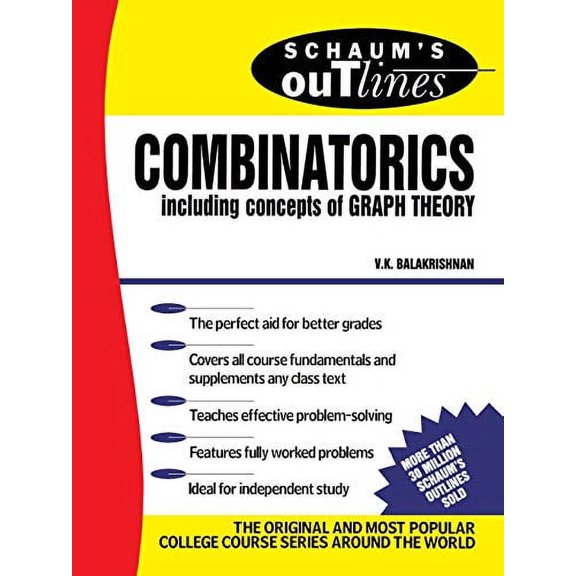 Pre-Owned Sch Outline Combinatorics (Paperback) 007003575X 9780070035751