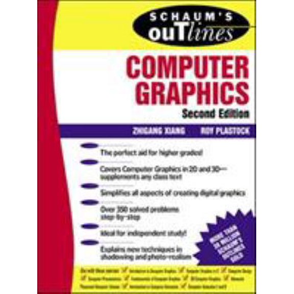 Pre-Owned Schaum's Outline of Computer Graphics 2/E (Paperback) 0071357815 9780071357814