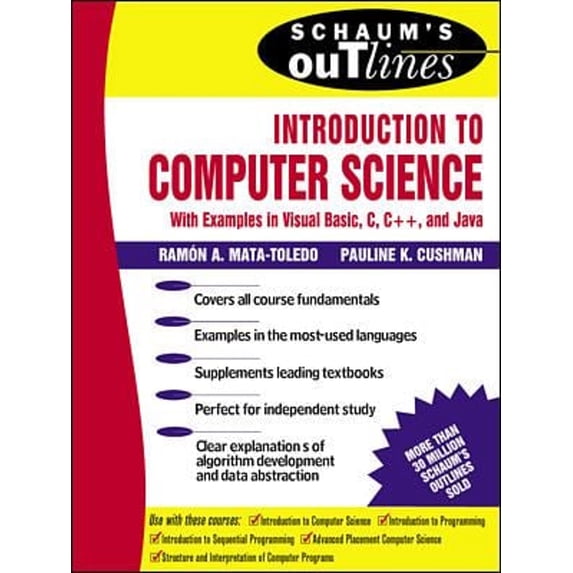 Pre-Owned Schaum's Introduction to Computer Science (Paperback) 007134554X 9780071345545
