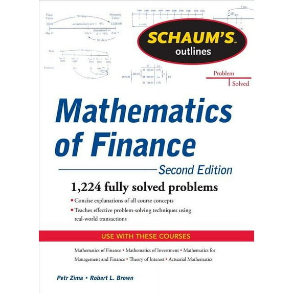 Schaum's Outline of Mathematics of Finance, Second Edition, (Paperback)