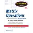 thumbnail image 1 of Schaum's Outline of Matrix Operations, (Paperback), 1 of 1