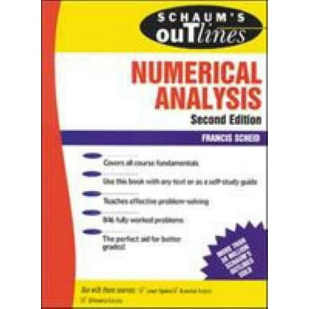 Pre-Owned Sch Numerical Analysis (Paperback) 0070552215 9780070552210