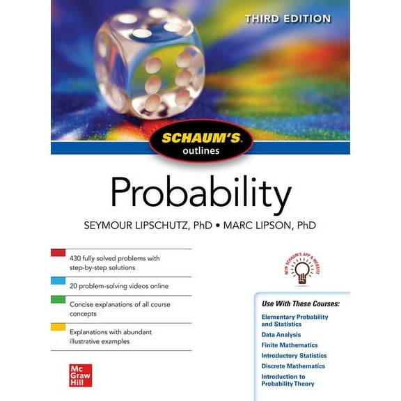 Schaum's Outline of Probability, Third Edition, (Paperback)
