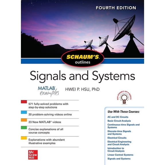 Schaum's Outline of Signals and Systems, Fourth Edition, (Paperback)