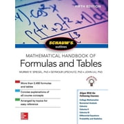 Schaums Outlines Schaums Outline of Mathematical Handbook of Formulas and Tables, Paperback