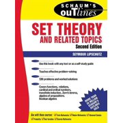 Schaums Outlines Schaums Outline of Set Theory and Related Topics, Paperback