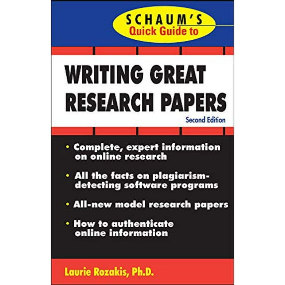 Pre-Owned Schaum's: Writing Great Research Papers (Paperback)
