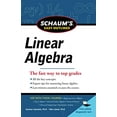 thumbnail image 1 of Pre-Owned Schaums Easy Outline of Linear Algebra Revised Paperback, 1 of 1