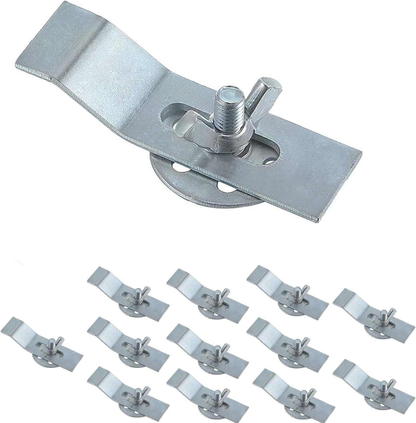 Scheam 12 Pack Sink Clips, Undermount Sink Clips, Undermount Bathroom Sink Clips,Kitchen Sink