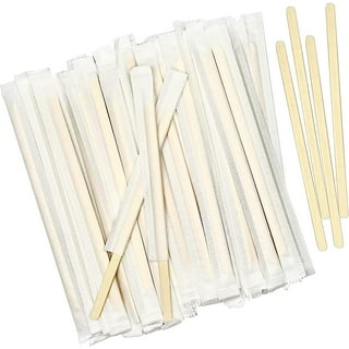 Bamboo Coffee Stirrers, 250 Count of Disposable Coffee Stir Sticks - Stir  Sticks For Coffee Bar 5.5 Inch, Stir Sticks with Smooth End, Coffee Stirs