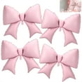 thumbnail image 1 of Scheam 4 Pcs Giant Bow Balloons Elegant Coquette Knot Balloon 39 inch Large Home Decorations Backdrop for Birthday Wedding Bridal Shower Anniversary Party (Pink), 1 of 8