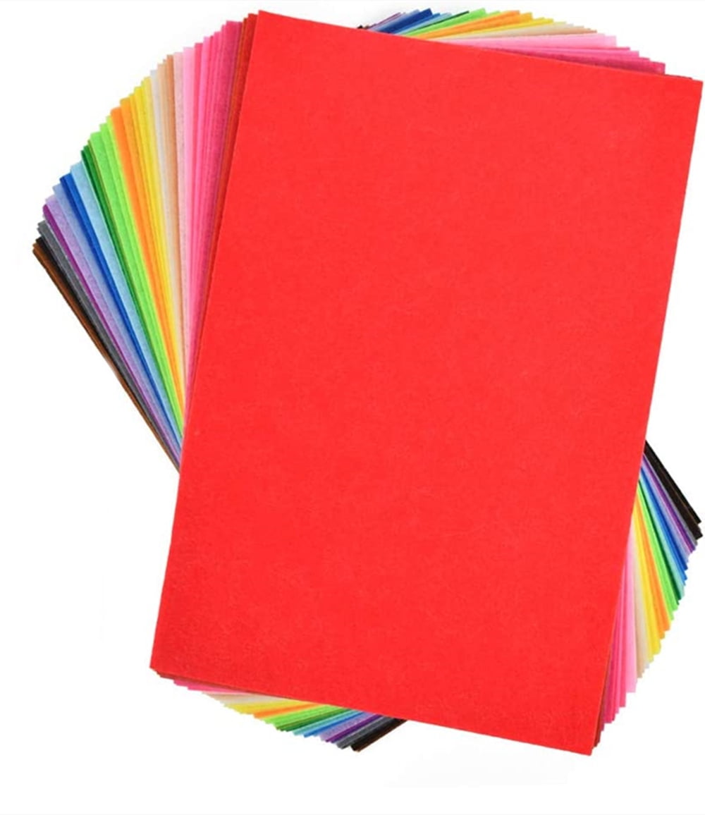 Red Polyester Felt Sheet A4