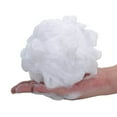 thumbnail image 1 of Scheam Bath Sponge Loofah Shower Pouf White Mesh Shower Puff (60g/Pcs), 1 of 7