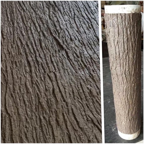 Scheam Cuttable Fake Tree Bark,Artificial Tree Bark Sheet,15.7x39.3 Inch Waterproof & Moisture-Proof Plant Cover,Simulated Tree Trunk Decor,for Pipes,Columns,Walls,Floors