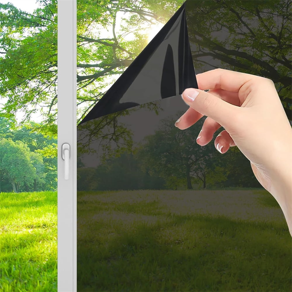 Scheam One Way Mirror Reflective Film,1 Pcs Window Privacy Film,Heat ...
