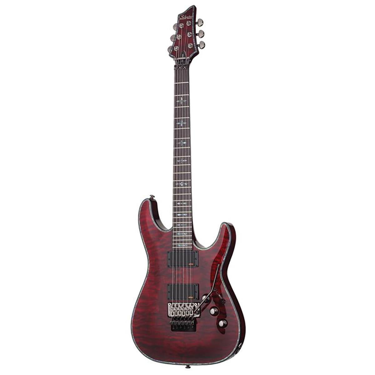 Schecter 1794 Hellraiser C-1 FR Solid-Body Electric Guitar, Black