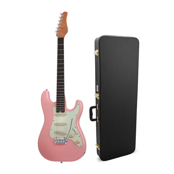 Schecter Nick Johnston Traditional Electric Guitar Atomic Coral with Hard Case