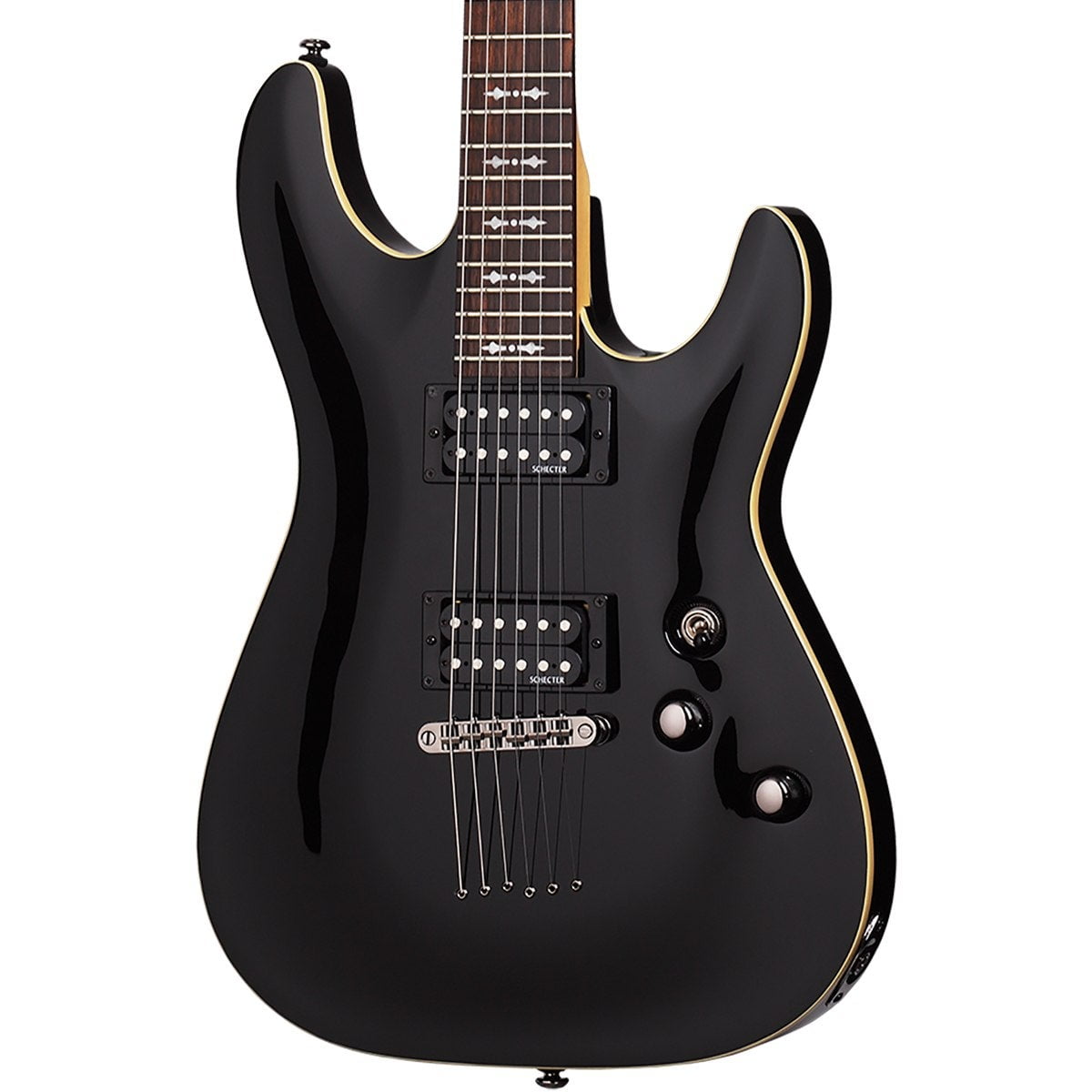 SCHECTER GUITAR RESEARCH Schecter Omen 6 Electric Guitar (Black)