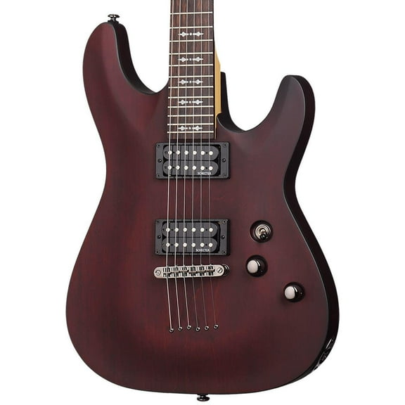 Schecter Omen-6 Series Electric Guitar - Walnut Satin